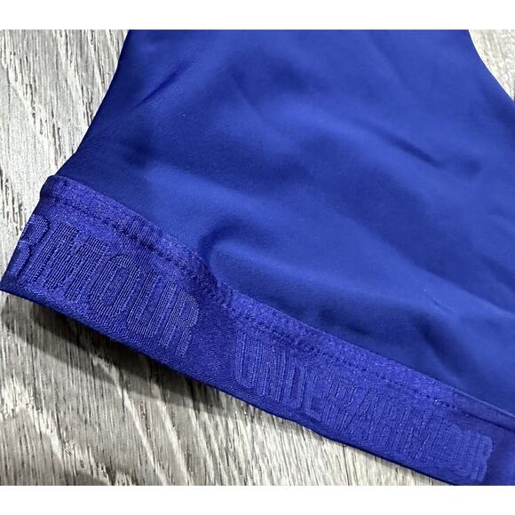 Under Armour Sports Bra Women's M Navy and Gray Strappy Compression 2x Lot Bra - Picture 7 of 10